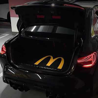 Universal Foot Pad — dirt-resistant, non-slip, car interior accessories - please-specify-the-car-model-when-orderingyellow-m-trunk-mat