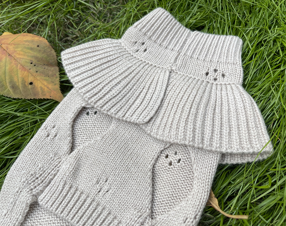 En stock Navidad invierno Nueva gama alta perro mascota de la Cachemira loto collar suéter suave ropa de lana