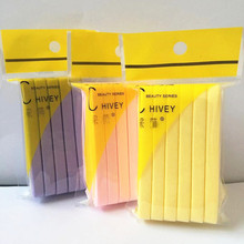 采薇压缩条洗脸扑出口品质pva压缩洁面扑12条状泡水变大卸妆粉扑