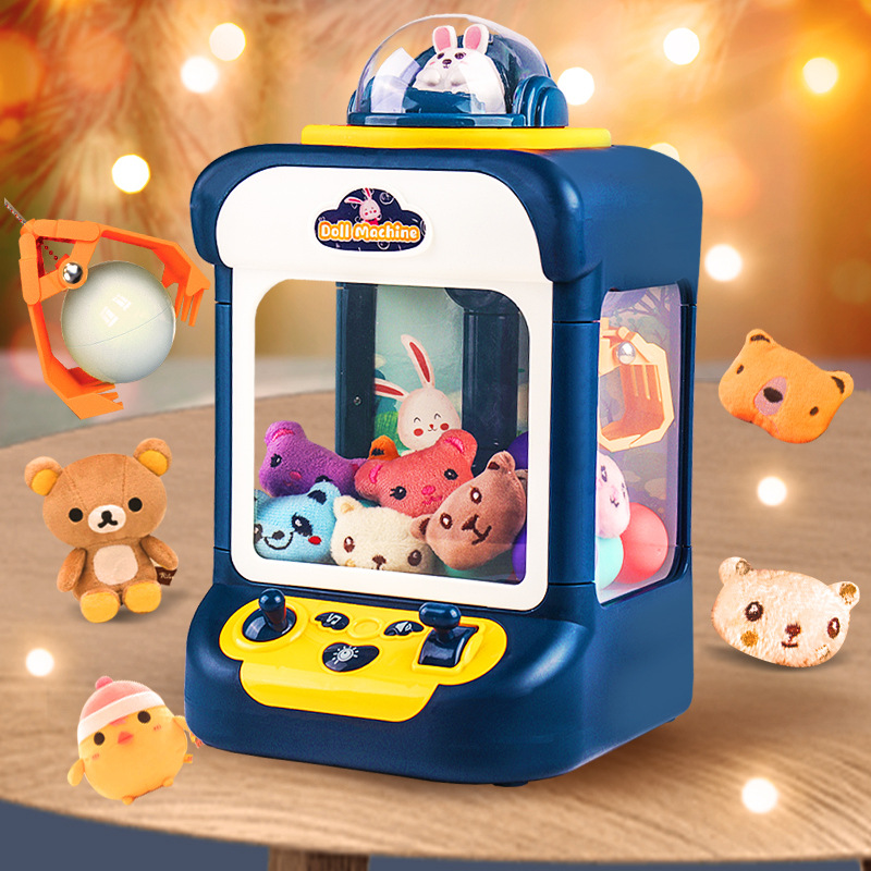 Máquina Recreativa de Garra Mini para Casa - Con Sonido y Luz, Regalo para Niñas