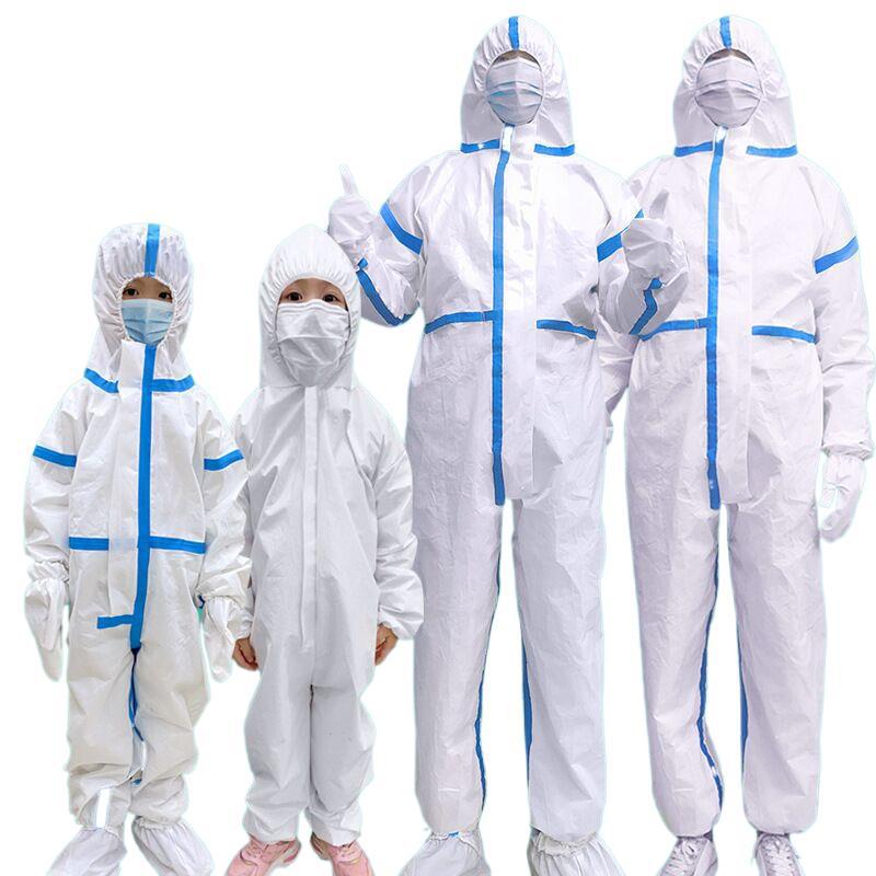 小孩防护服儿童一次性连体带帽全身透气隔离婴儿宝宝3岁包邮