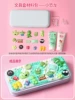 Pencil case, materials set, dinosaur, DIY