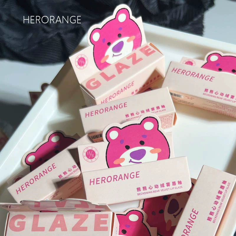ГЛОСС для губ HERORANGE, матовый бальзам для губ, помада, праймер для макияжа, полупрозрачное затемнение