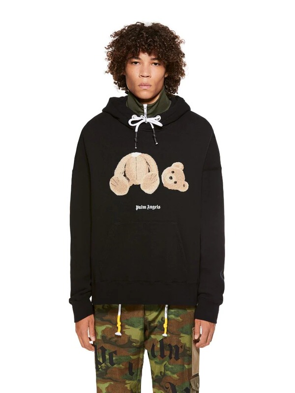 Palm Palm Angel Angels Decapitated Bear Sweatshirt Towel Loose Teddy Bear Hoodie for Men and Women in Stock