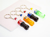 Small keychain, realistic carbonic acid, wholesale, Birthday gift