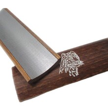 打磨器英式斯诺克皮头美式黑8九球修理工具【4寸木质皮头修杆器】