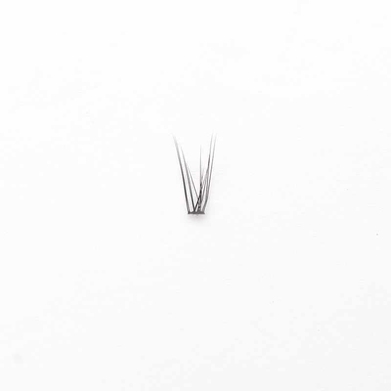 Pestañas postizas de suministro directo de fábrica al por mayor traje de pestañas autoinjertadas Un cabello + cola de pez pestañas largas naturales tienda de belleza de pestañas