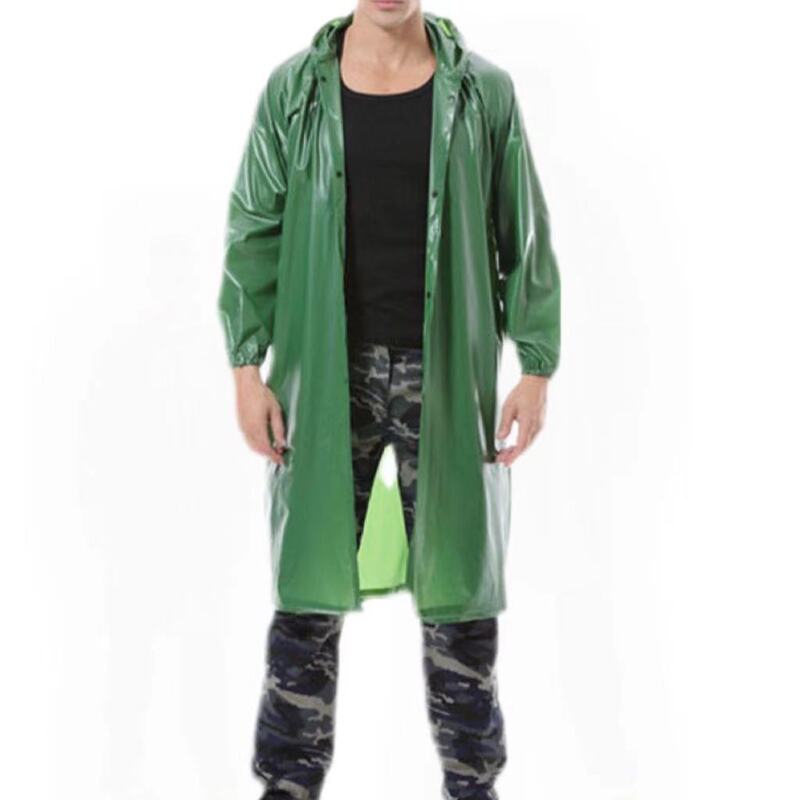 Beef Tendon Long Raincoat Summer Travel Mountain Climbing Rescue Site Sea Gum Jacket Rain-proof Suit Sanitation Raincoat Adult Beef Tendon Long Raincoat Summer Travel Mountain Climbing Rescue Site Sea Gum Jacket Rain-proof Suit Sanitation Raincoat Adult