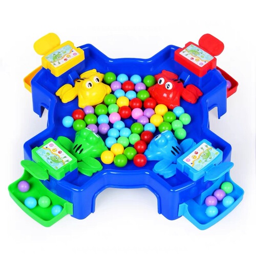 Frog Pacman Children's Toy Boy Crazy Greedy Peas Parent-child Puzzle Interactive Board Game Toy Stall