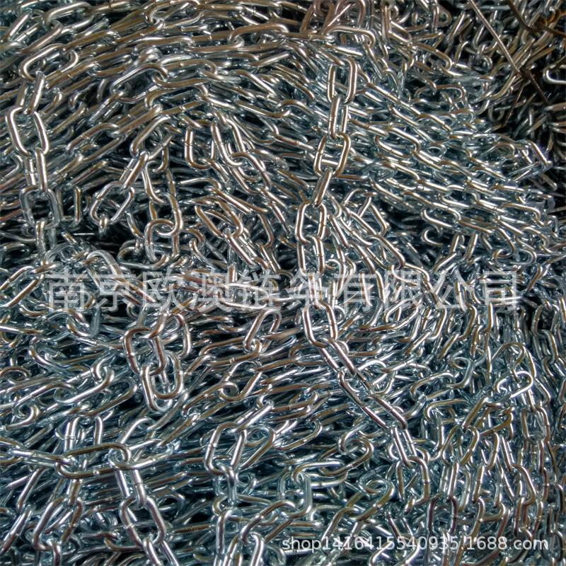 厂家供应热镀锌高强度打字G43-G80铁链链条，各种规格可以做