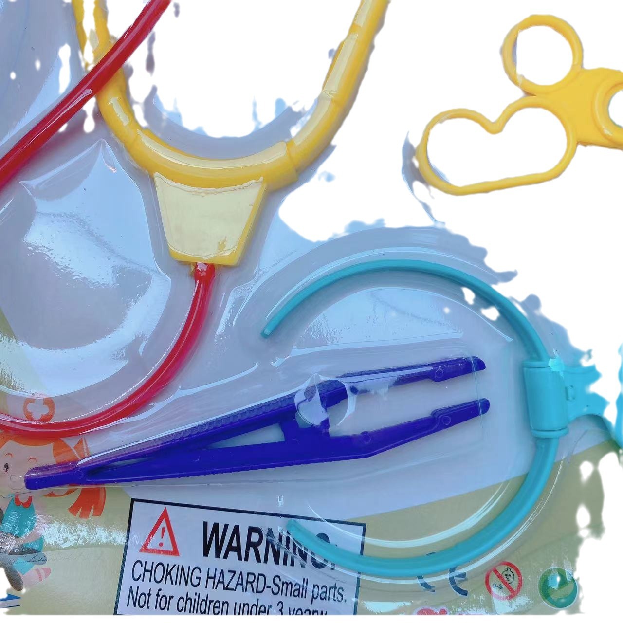 Juguetes infantiles imitación juguetes médicos juguetes caseros juguetes estetoscopio ferrule 2 yuanes tienda departamental mayorista