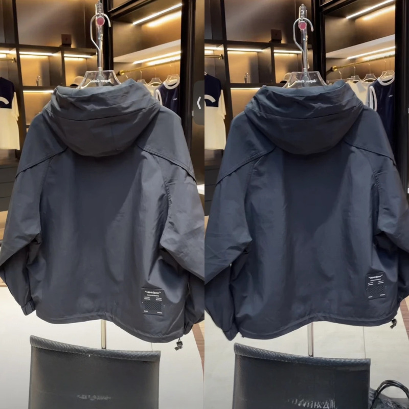 supercolor【连帽休闲夹克】25ss//新款百搭休闲线条夹克外套 Z|undefined