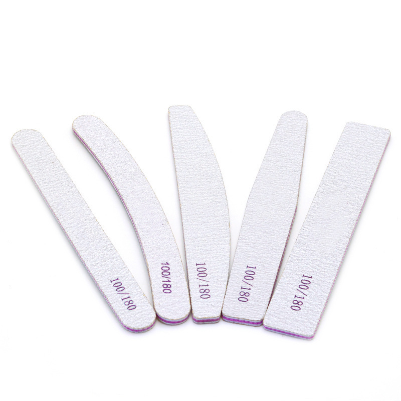 Wholesale high-grade nail rubbing strip purple core thick matte strip repair strip nail tools nail shop special nail file