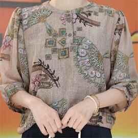 一件代发原版2026春季新款时尚百搭蕾丝衬衫女装