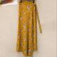 2024 One-piece Wrap Skirt Lace-up Skirt Holiday Style High Waist Split Skirt Hip Skirt Irregular Beach Skirt