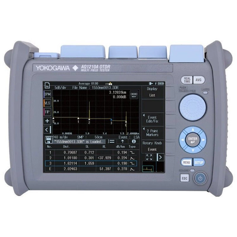 Япония Yokogawa AQ1210A оптический отражение во времени, OTDR волоконно-оптический волоконно-оптический кабель детектор неисправности