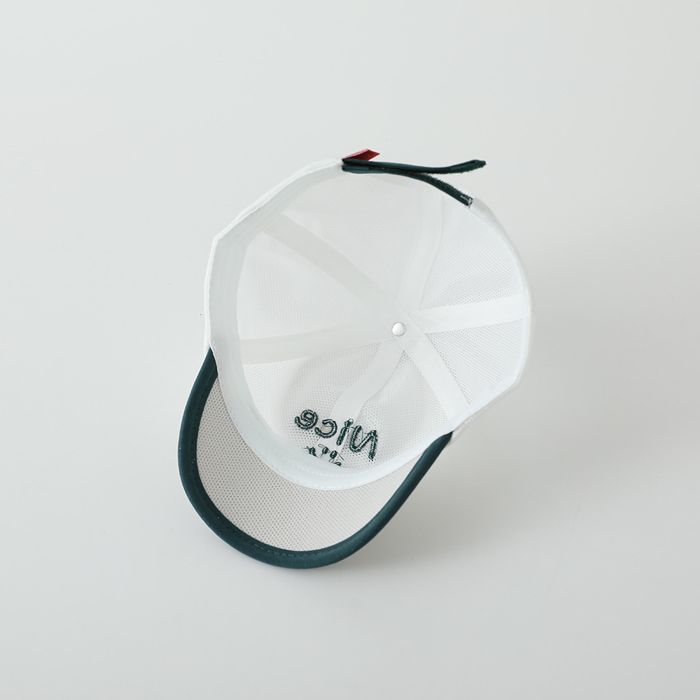 Sombrero para el sol transpirable de malla para niños casuales