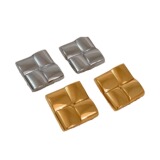 Летние модные квадратные глянцевые серьги, аксессуар, европейский стиль, простой и элегантный дизайн, изысканный стиль, оптовые продажи