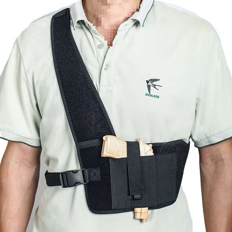 in stock quick-dial diving material armpit holster outdoor shotgun universal 1911 hidden tactical shoulder glock gun bag