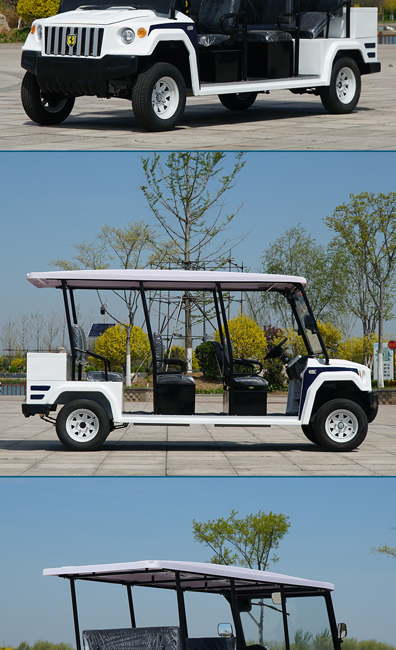 4/6/8-Seat Electric Patrol Car Security Vehicle