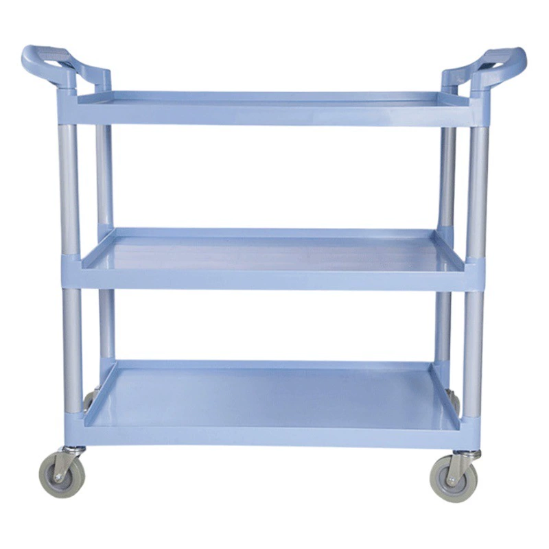 Многофункциональная коллекция вагонов-ресторанов Чаша Автомобильная пластиковая трехуровневая ресторанная гостиничная посуда маленькая тележка грузовик для доставки