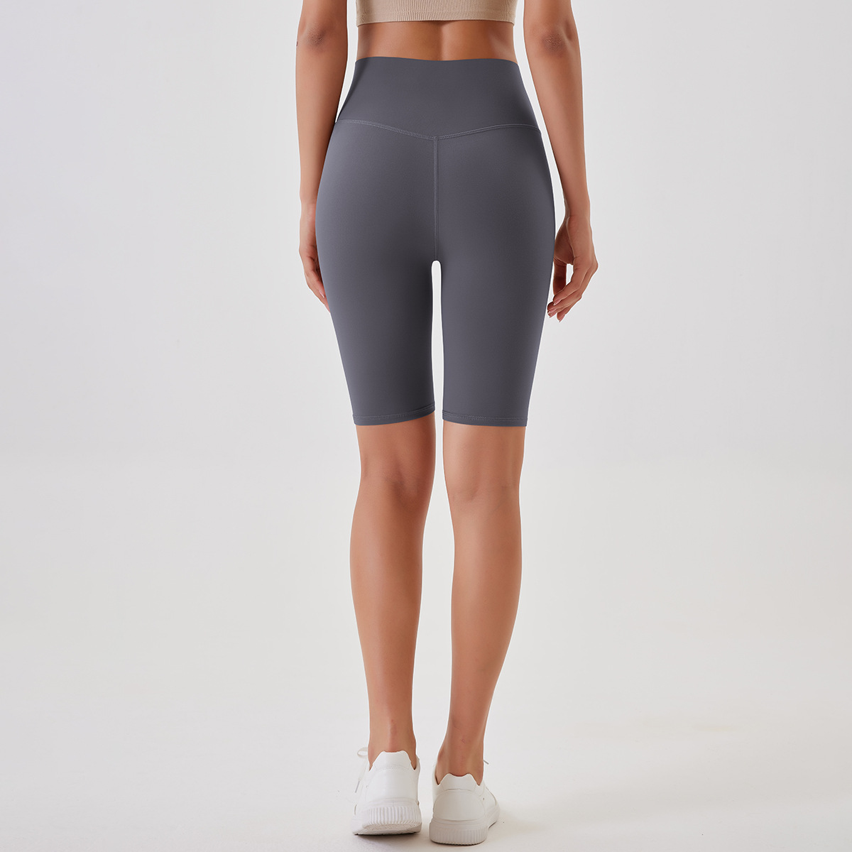 Hamidou-pantalones cortos de Yoga para mujer, mallas deportivas transpirables, de cintura alta, para entrenamiento y gimnasio - details 77