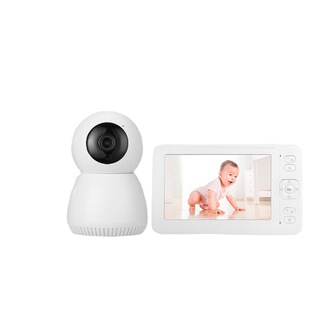 Video Baby Monitor Cross-Border Baby Monitor 5-Inch 1080P Hd