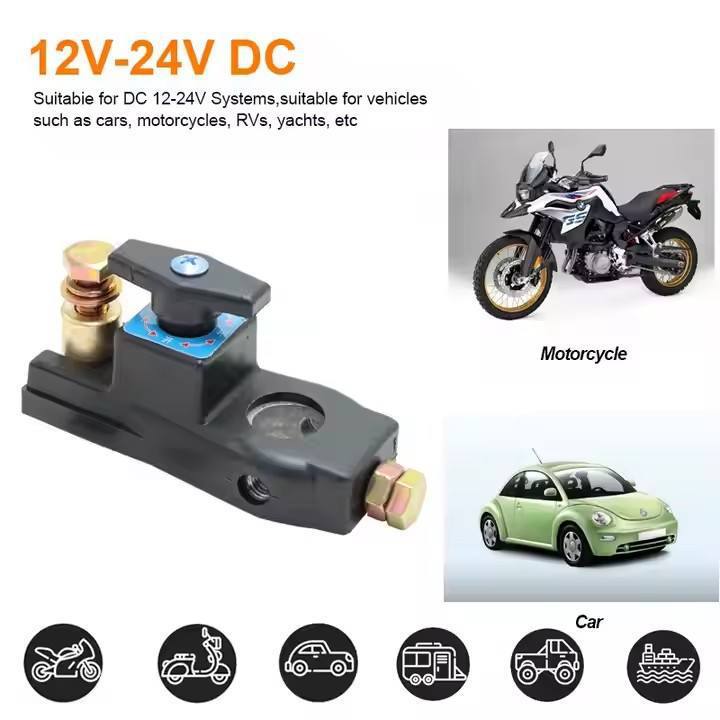Car Battery Disconnect Switch Anti-Leakage Protector Power Master Switch