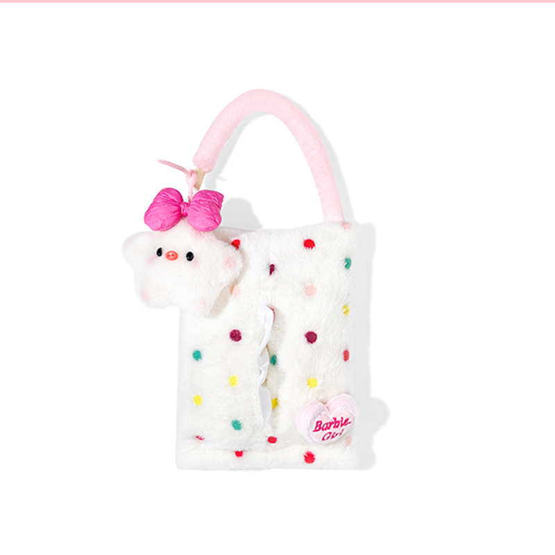 Caja de toallas de automóvil encantadora de cerdo, asiento de automóvil colgado en la espalda, bolsa de toallas de automóvil, bolsa de toallas creativas para mujeres image 5
