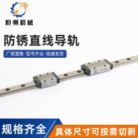 生产批发 直线导轨 防锈导轨 厂家供应 LWL9B-100 导轨 现货