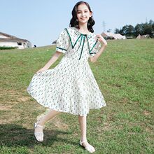 女童夏装连衣裙2025新款洋气儿童裙子中大童装网红韩版女孩公主裙