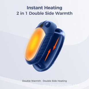 Cross-Border Exclusive Amazon Best-Selling Hand Warmer Snap-On Portable Hand Warmer Gift Power Bank
