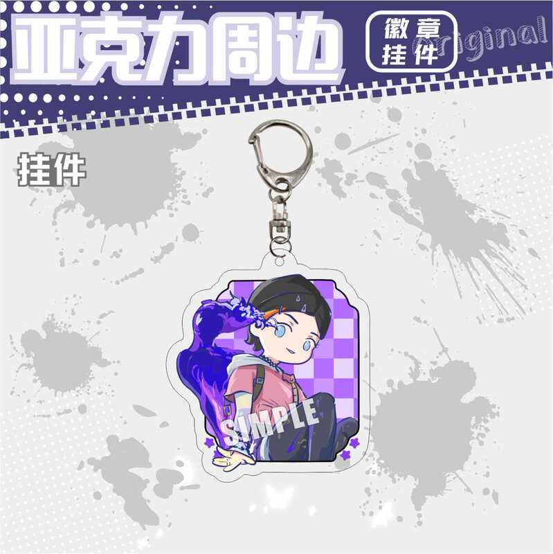 オリジナル畏れ无い契约Valorantアクリルキーホルダー贤者不死鸟レイズブリキバッジストラップ|undefined