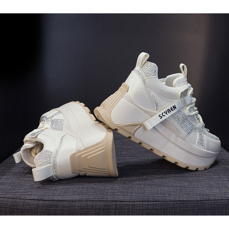 Giày sneaker nữ đế dày phong cách cổ điển phối lưới và da — Vàng lưới 5027-1, Đỏ da 5027, Xám lưới 5027-1, Đỏ lưới 5027-1 chi tiết 23