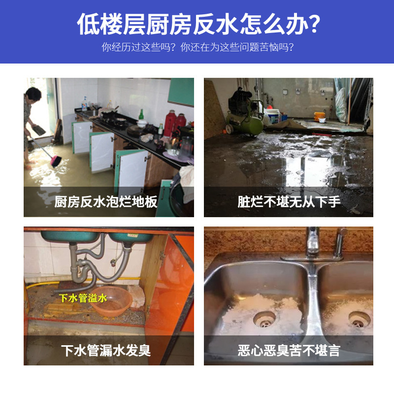 ハモンド厨房下水道反水防止逆止弁pvc一方向逆止弁排水管プラスチック弁50mm管|undefined