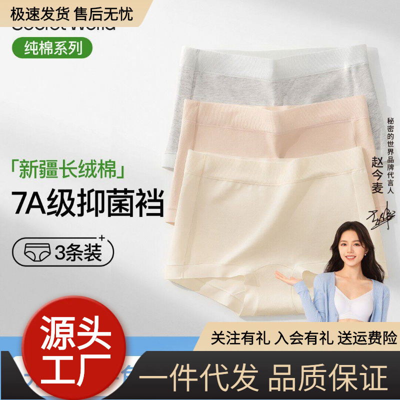 Seamless Cotton Briefs