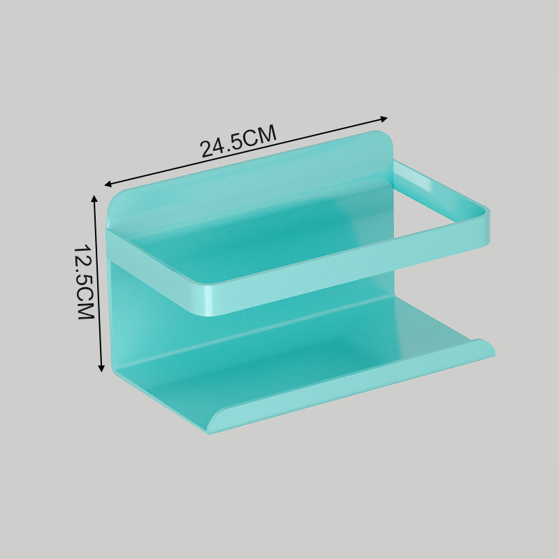 Escritorio, agujero, tablero, estante, tablero de exhibición de pared, estante de almacenamiento sin perforación de metal, estante para colgar en la pared