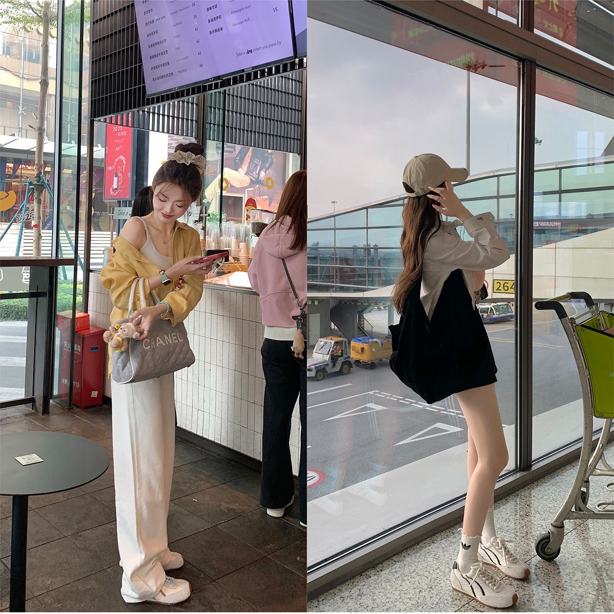 Cuero de vaca uvas madres Carlon color combinado cabeza inclinada lazos de zapatos deportivos casuales aumentan la altura de los zapatos de entrenamiento de mujeres