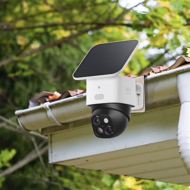Amazon hot sale stainless steel bracket Eufy S340/E30 rain ditch bracket solar camera bracket