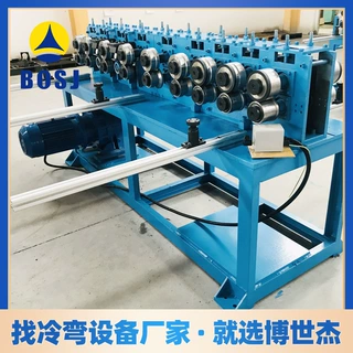冷弯辊压设备定制防火门框成型机 门框成型设备 c型冷弯成型机
