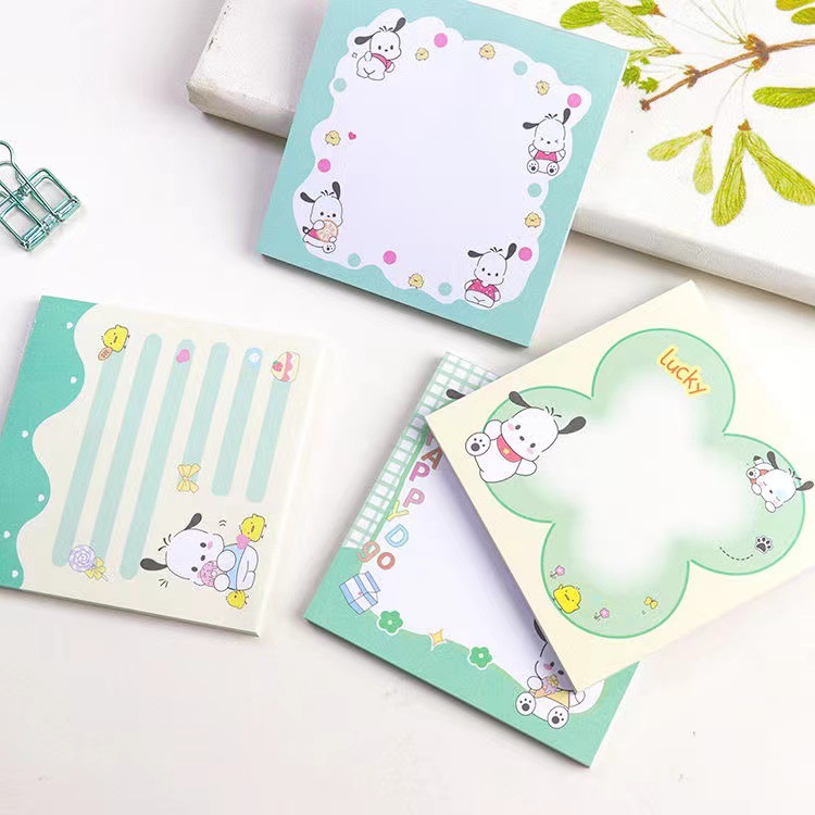 Dibujos animados ins lindo libro de notas Sanrio Yugui perro Kulomi Hello Kitty cuaderno de útiles escolares Melody