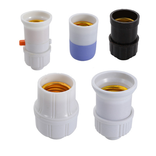 E27 screw pendant lamp holder suspended lamp holder multi-model lamp holder lamp accessories ceramic screw lamp holder wholesale