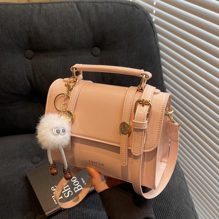 Bolso de mano de nicho coreano para mujeres 2025, nuevo bolso cuadrado de estilo extranjero de alta calidad, mochila de hombro