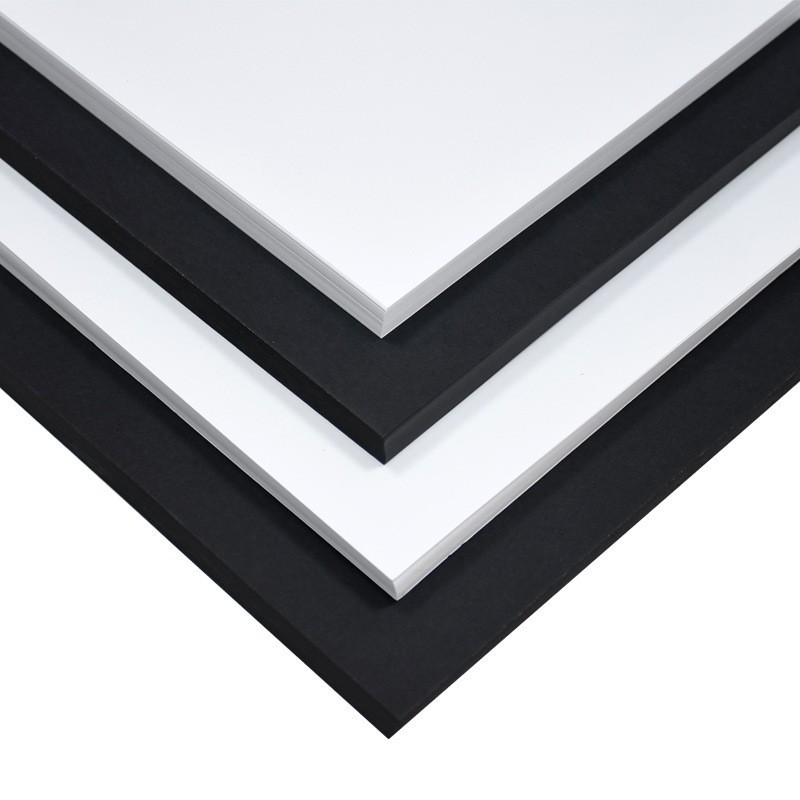Cartón en blanco y negro 180 gramos A3 A4 cartón pintado a mano para niños cartón duro en blanco y negro DIY origami a mano se puede personalizar