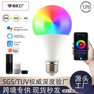 ����Alexa�Z������RGBCW�{���{ɫA19�����B��led�����ܿɿ��{��