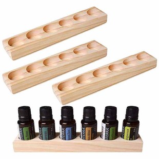 Doterra Essential Oil Rack Storage Wooden Desktop Solid Wood Essential Oil Display Display Rack Display Table Wooden Essential Oil Rack