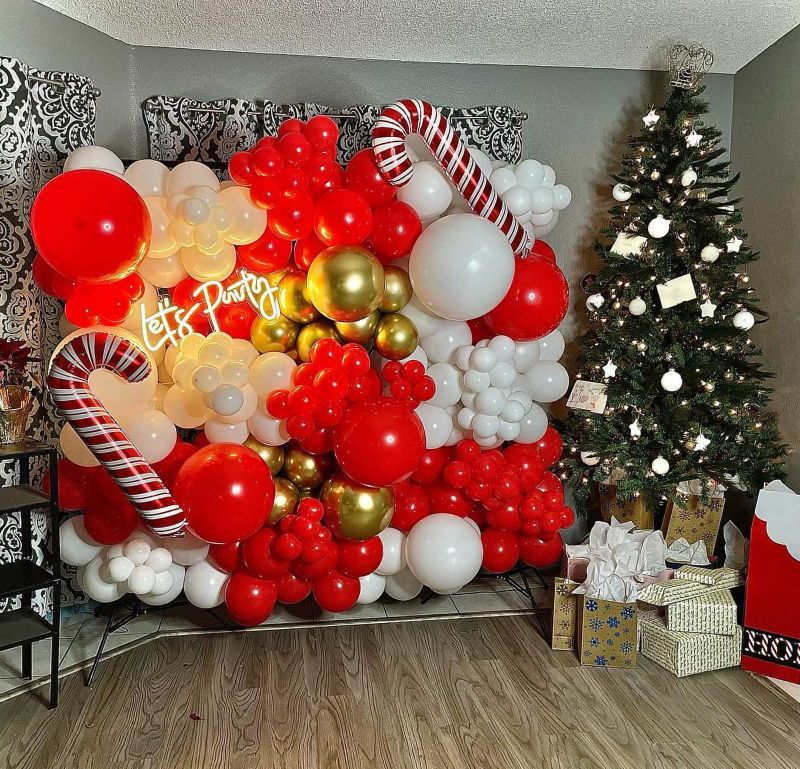 Weihnachten Einfacher Stil Tier Aluminiumfolie Weihnachten Luftballons display picture 3