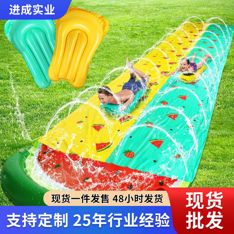 Water inflatable summer travel water slide PVC