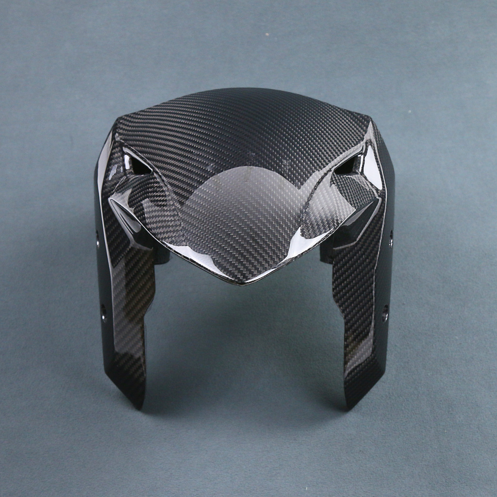 Suitable for Yamaha Yamaha R3 Front Fender Carbon Fiber Motorcycle Modification Parts Fender Shell Cross-Border