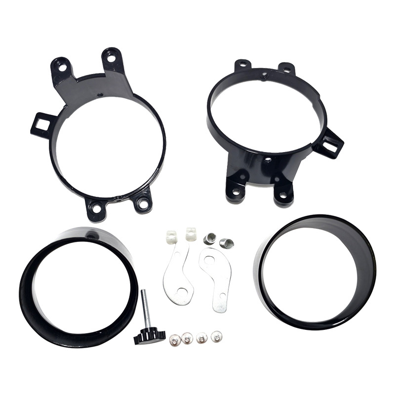 Auto general LED doble luz soporte de lámpara de niebla tricolor soporte de lámpara de niebla 3 pulgadas soporte de lámpara de niebla stock